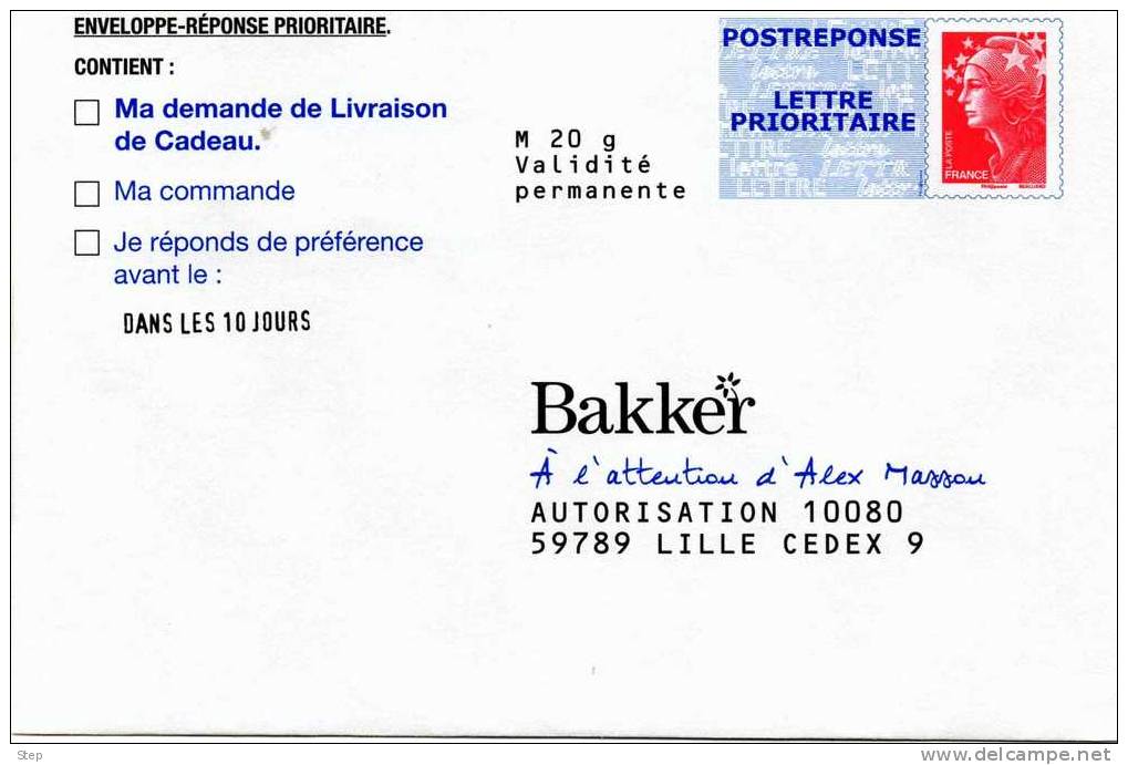PAP :   POSTREPONSE BAKKER - Prêts-à-poster:Answer/Beaujard