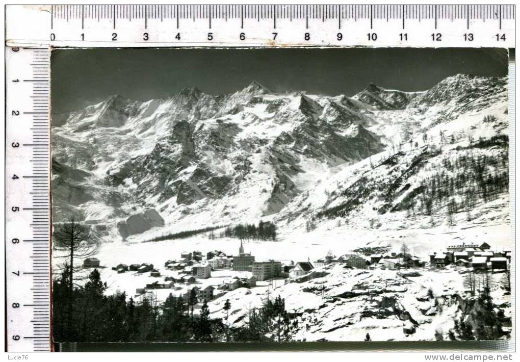 SAAS - FEE   -  Taschhorn - Dom - Lenzspitze - Nadelhorn - Ulrichshorn - Täsch