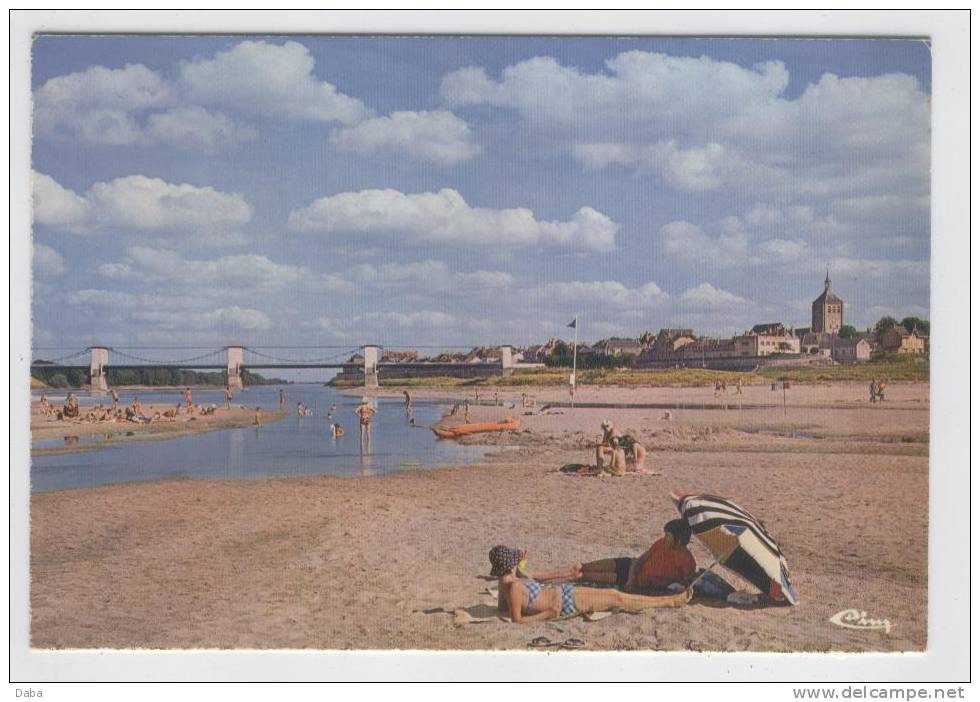 Jargeau. La Plage. - Jargeau