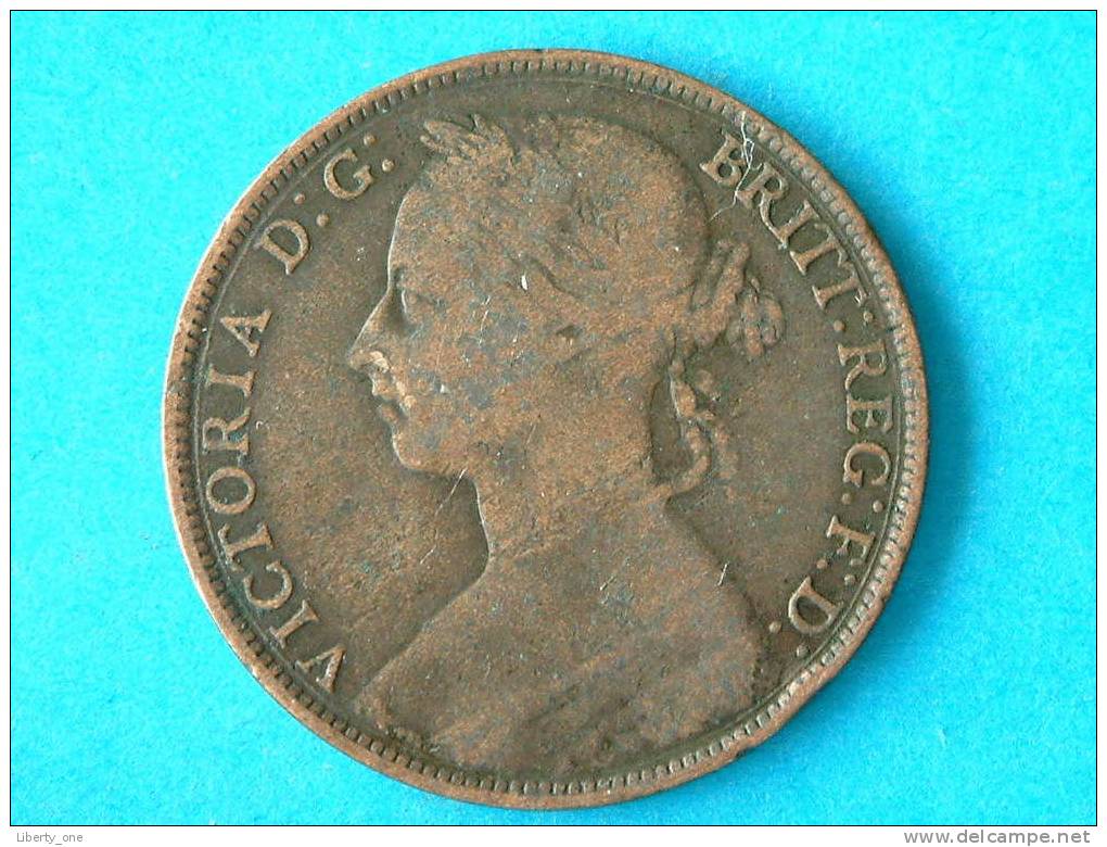 1885 - PENNY / KM 755 (  For Grade, Please See Photo ) !! - D. 1 Penny