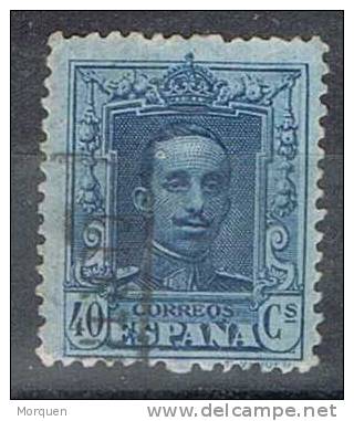 España 40 Cts Alfonso XIII Vaquer, Num 319 º - Usados