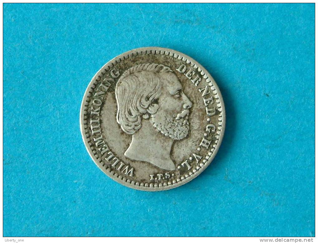 1890 - 10 CENTS / KM 80 (  For Grade, Please See Photo ) !! - 1849-1890 : Willem III