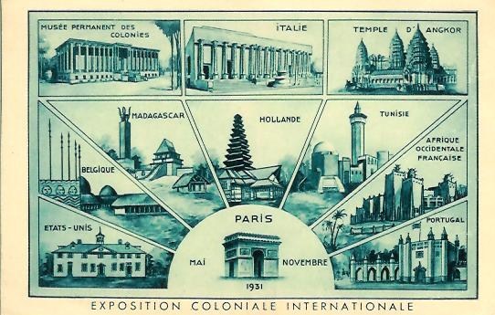 75 PARIS Exposition Coloniale Internationale 1931 Multivue - Exhibitions