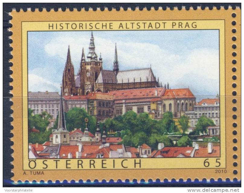 OOSTENRIJK ÖSTERREICH AUSTRIA AUTRICHE 2010 PRAG PRAHA VERY FINE MNH ** - Nuevos