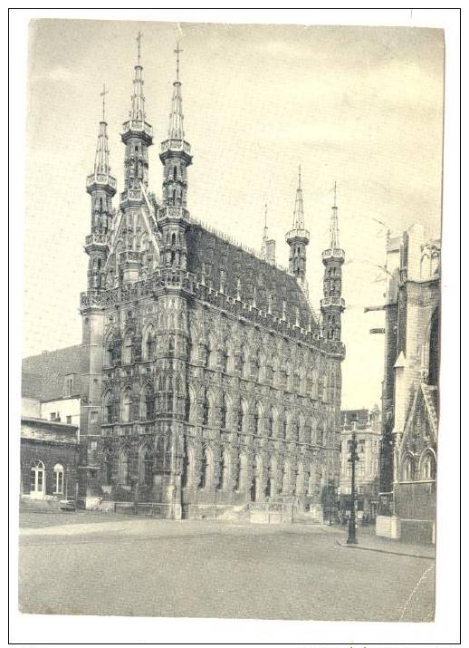 Hotel De Ville, Louvain, Flemish Brabant, Belgium, PU-1957 - Leuven