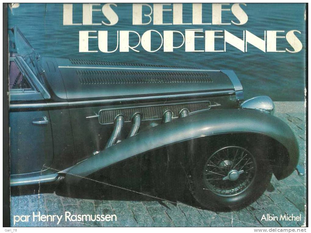 Henry RASMUSSEN : Les Belles Européennes - Albin MICHEL 1978 - Auto