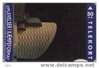 # DANMARK KS40 Tycho Brahe Planetarium 50 Magnetic 03.95 5000ex Tres Bon Etat - Denemarken