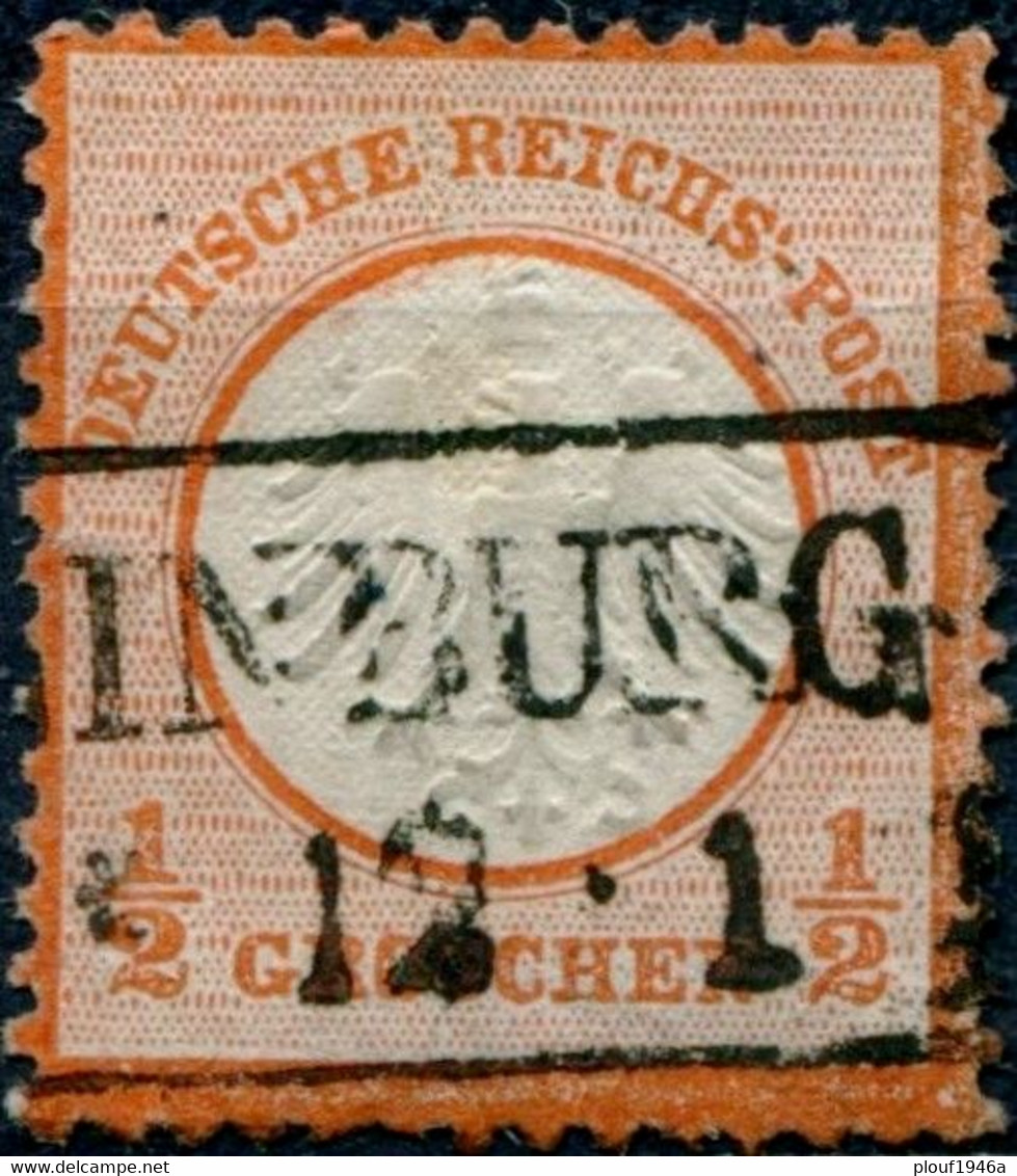 Pays :  22,2 (Allemagne : Empire)    Yvert Et Tellier N°:   3 (o) - Used Stamps