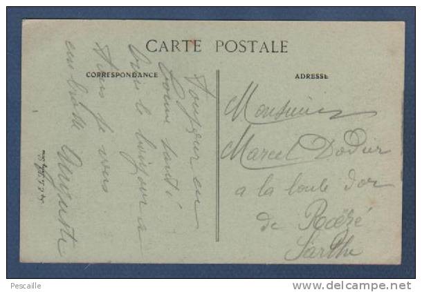 FLANDRE OCCIDENTALE - CP POPERINGHE POPERINGE - CHATEAU DE Mr CARTON COOCHE - SANSON VANLESIC ? POPERINGHE N° 11 - Poperinge