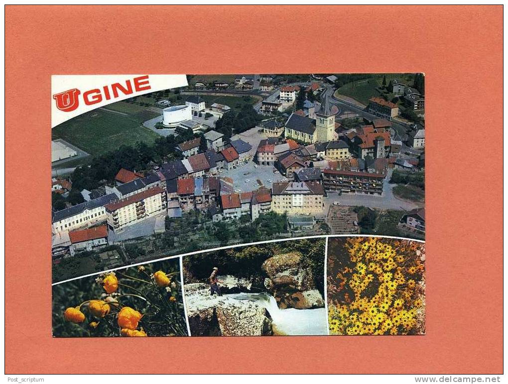 Ugine - 5 Cartes : Vues Générales - "Le Sporting" - Le Mont Charvin - Ugine