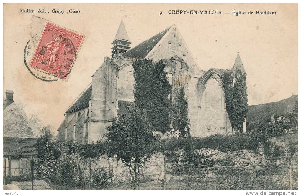 CRÉPY EN VALOIS - Église De Bouillant - Crepy En Valois