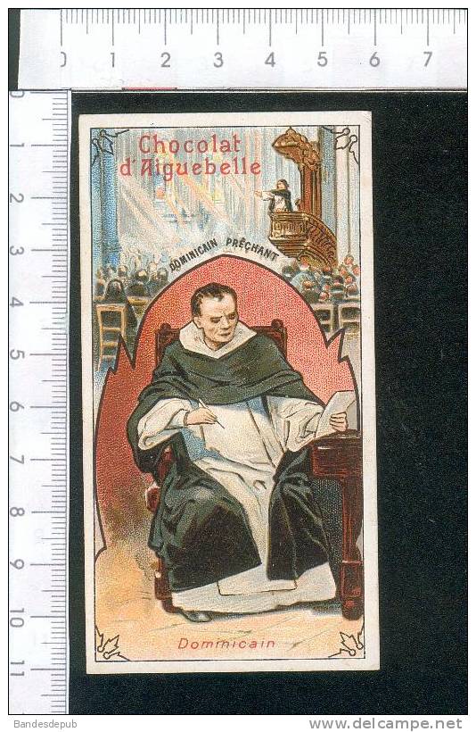 Aiguebelle Chromo Didactique Thème Religion Ordre  Dominicains Toulouse Prédication éducation  Texte Au Dos - Aiguebelle