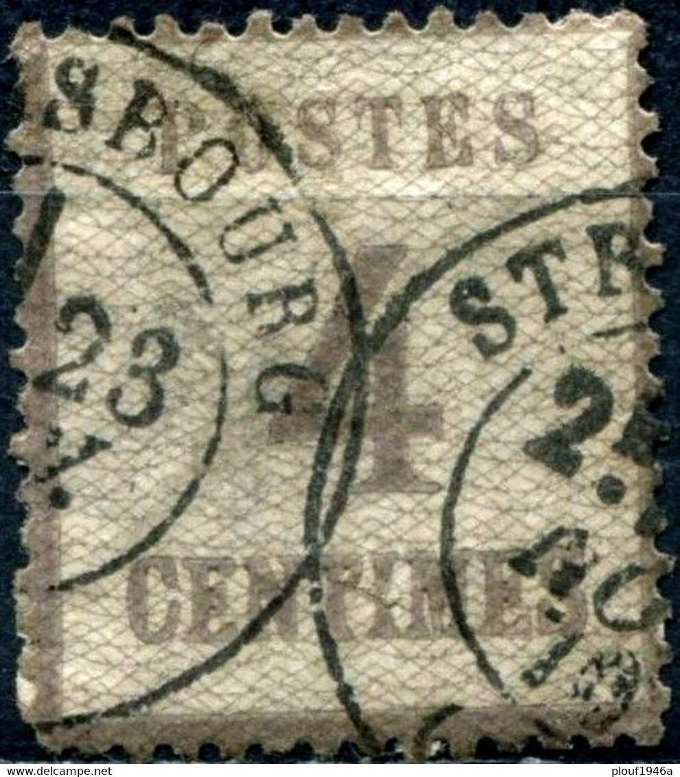 Pays : 189,1 (France : Alsace-Lorraine)      Yvert Et Tellier N° :     3 (o) - Used Stamps