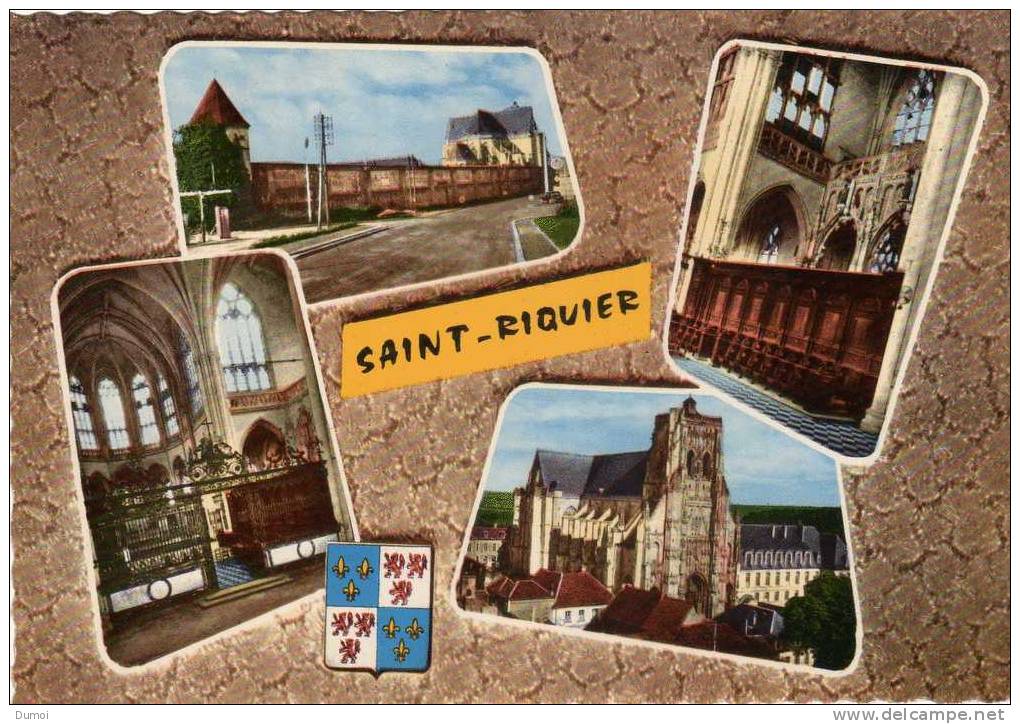 SAINT RIQUIER  (Somme)   -  Multi Vues - Saint Riquier