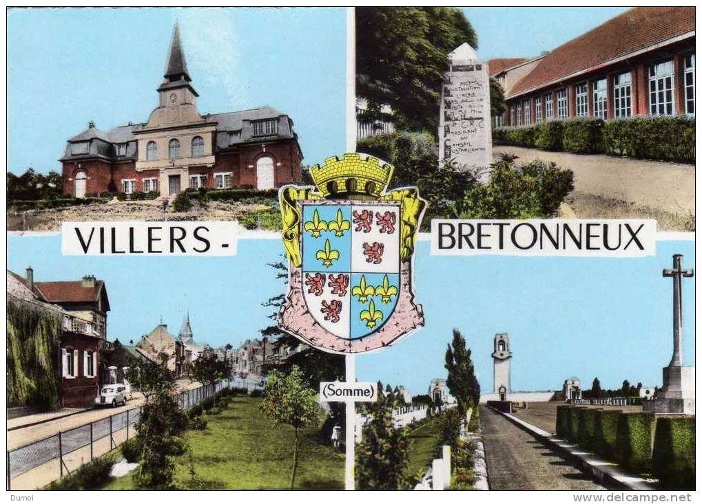 VILLERS BRETONNEUX (Somme)  -  Multi Vues - Villers Bretonneux