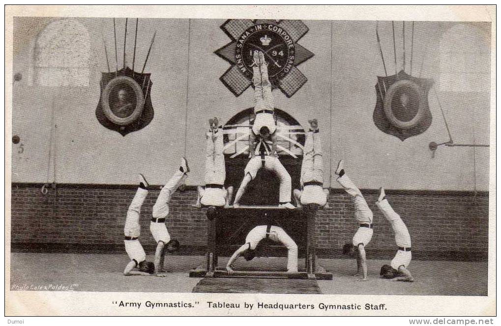 ARMY GYMNASTICS  - Tableau By Headquaters Gymnastic Staff - Gymnastik