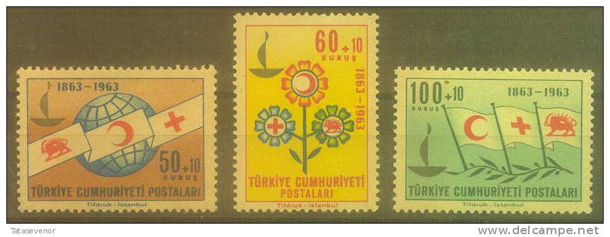 TURKEY Mi 1873-74 RED CROSS - Unused Stamps