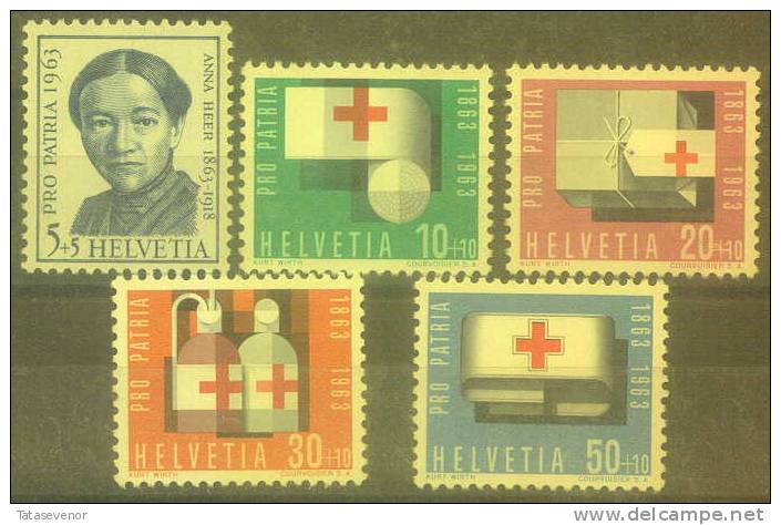 SWITZERLAND Mi 775-79 PRO PATRIA - Unused Stamps