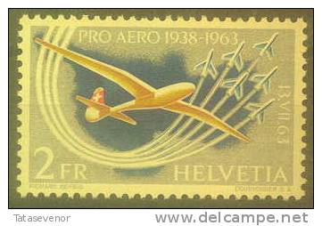 SWITZERLAND Mi 780 PRO AEREO - Neufs