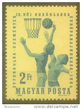 HUNGARY Mi 2026A BASKETBALL WOMENS - Unused Stamps