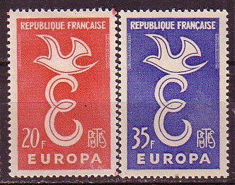 PGL - EUROPA CEPT 1958 FRANCE N°1173/74 ** - 1958