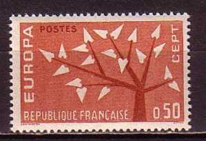 PGL - EUROPA CEPT 1962 FRANCE N°1359 ** - 1962
