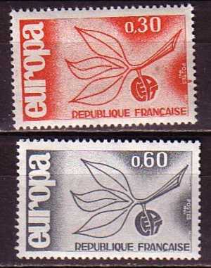 PGL - EUROPA CEPT 1965 FRANCE N°1455/56 ** - 1965