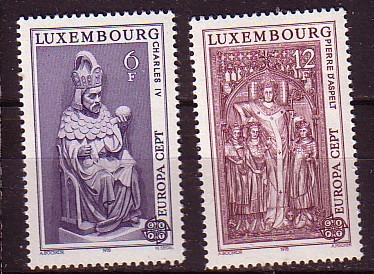 PGL - EUROPA CEPT 1978 LUXEMBOURG Yv N°917/18 ** - 1978