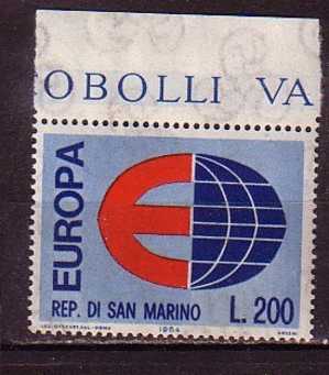 PGL - EUROPA CEPT 1964 SAINT MARIN Yv N°639 ** - 1964