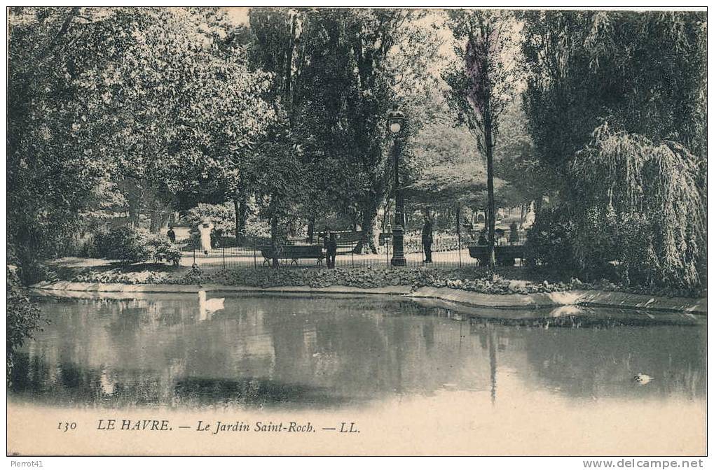 LE HAVRE. Le Jardin Saint Roch - Square Saint-Roch