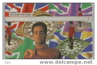 # Portugal TP40 Pedro Lamy "Donington 50 Landis&gyr 11.93 20000ex Tres Bon Etat - Portugal