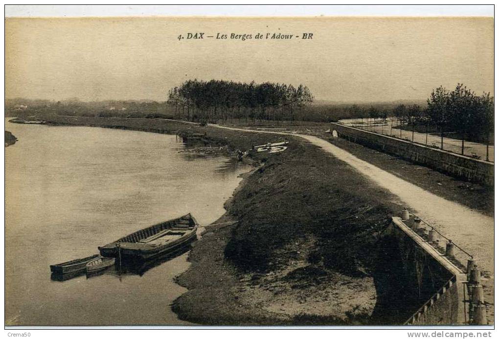 40 - DAX - Les Berges De L'Adour - Dax