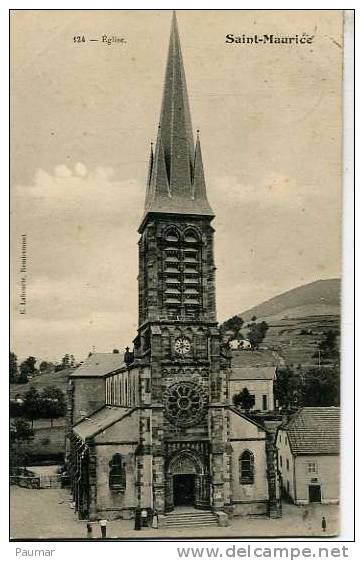 Saint Maurice    L´Eglise - Lamarche