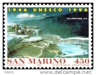 REPUBBLICA DI SAN MARINO - ANNO 1996 - CINQUANTENARIO DELL´ UNESCO - NUOVI MNH ** - Ungebraucht
