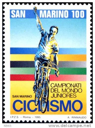 REPUBBLICA DI SAN MARINO - ANNO 1995 - AVVENIMENTI SPORTIVI - NUOVI MNH ** - Nuovi