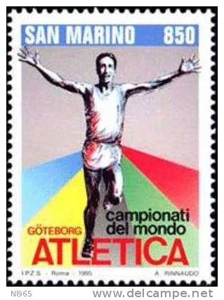 REPUBBLICA DI SAN MARINO - ANNO 1995 - AVVENIMENTI SPORTIVI - NUOVI MNH ** - Unused Stamps