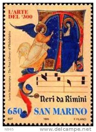 REPUBBLICA DI SAN MARINO - ANNO 1995 - NERI DA RIMINI - NUOVI MNH ** - Unused Stamps
