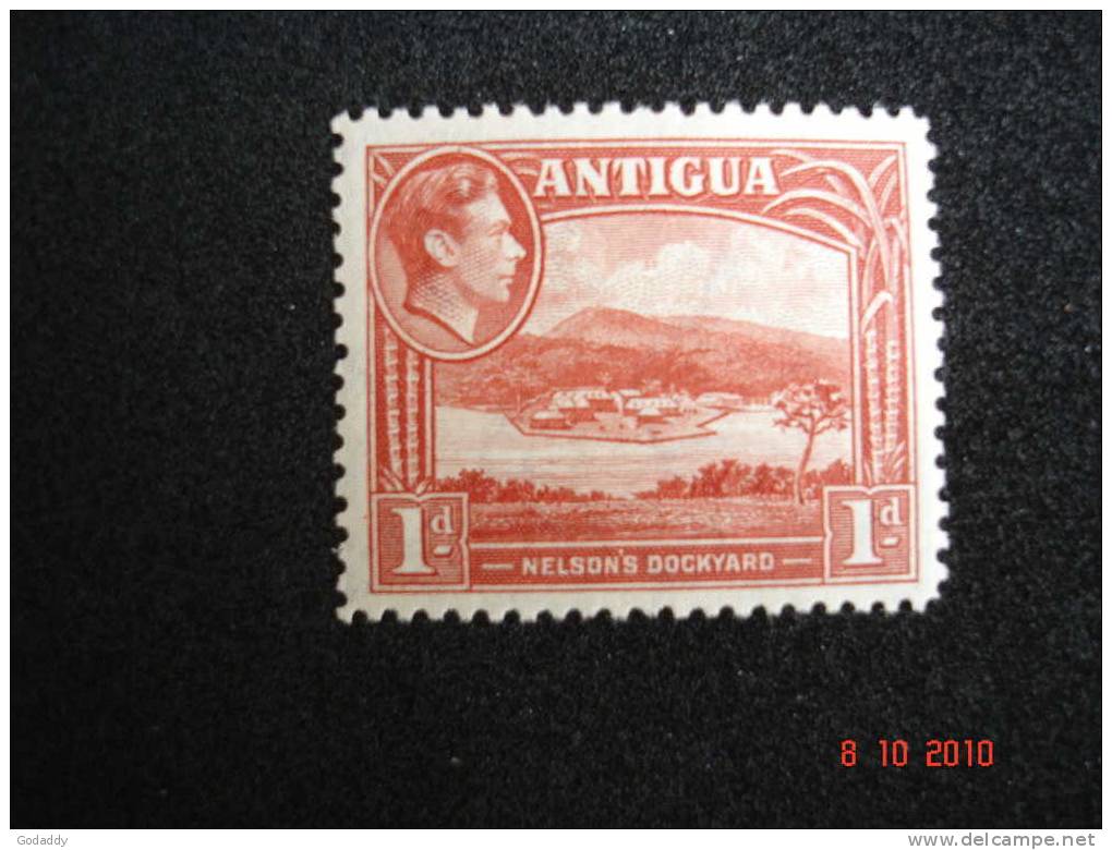 Antigua 1938 K.George VI   1d    SG 99a MH - 1858-1960 Crown Colony