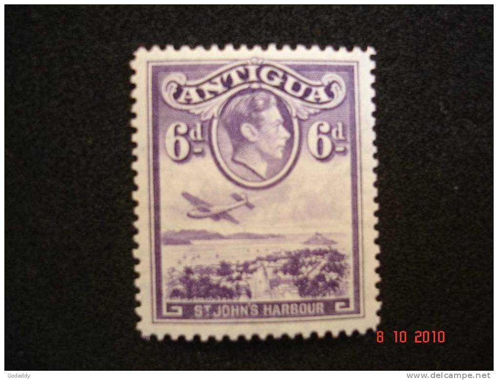Antigua 1938  K.George VI   6d     SG104   MH - 1858-1960 Kronenkolonie