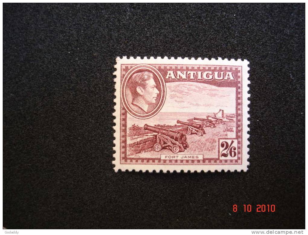 Antigua 1938 King George VI   2/6d     SG106a   MH - 1858-1960 Colonia Britannica