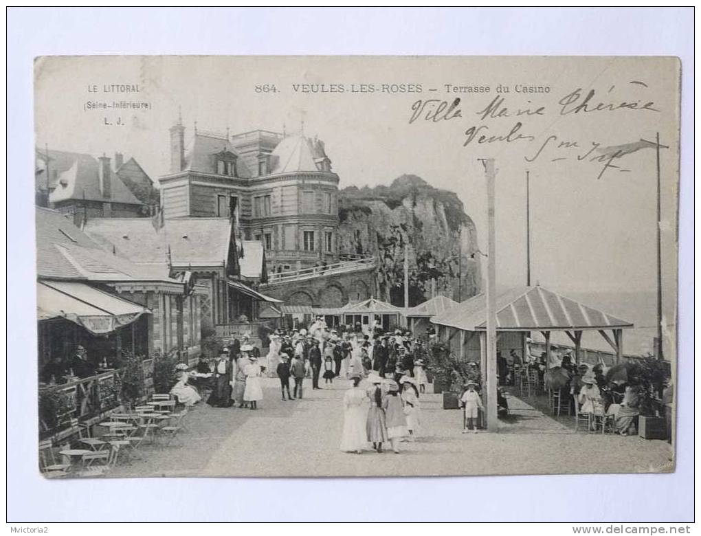 VEULES LES ROSES - Terrasse Du CASINO - Veules Les Roses