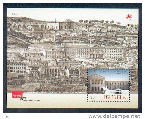 Portugal ** & 100 Years Of The Portuguese Republic Assembly 1910-2010 - Ongebruikt