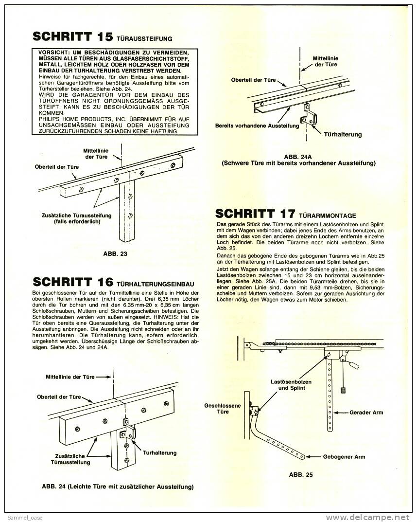 Anwender- Handbuch - Für Genie Garagentür-Öffner  Modell SP-229E , SP-129E , SP-99E - Reparaturanleitungen