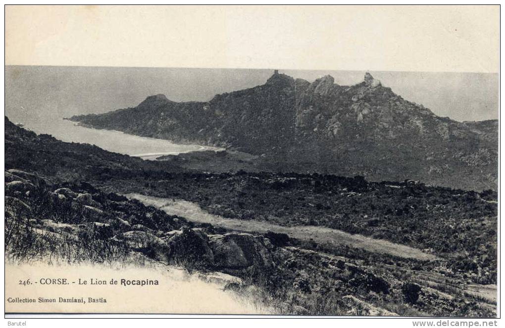 SARTENE (Environs) - Le Lion De Rocapina - Sartene