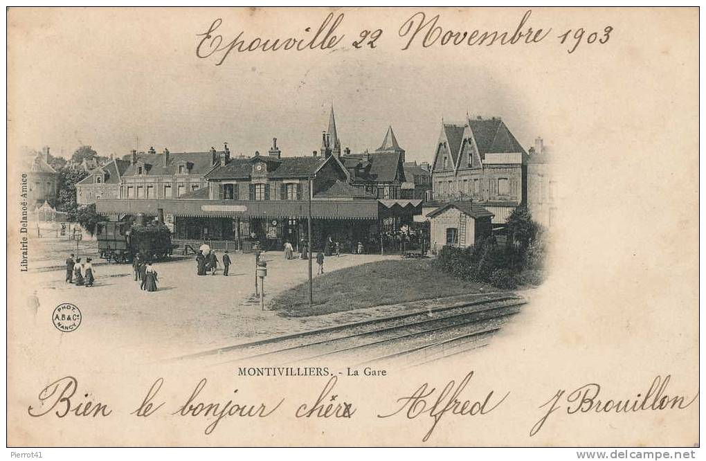 MONTIVILLIERS - La Gare - Montivilliers