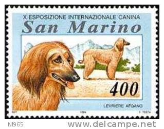 REPUBBLICA DI SAN MARINO - ANNO 1994 - ESPOSIZIONE CANINA - NUOVI MNH ** - Ungebraucht
