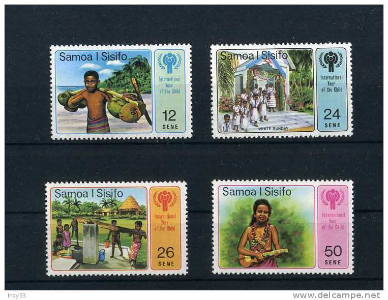 - SAMOA . SUITE DE TIMBRES NEUFS SANS CHARNIERE - Samoa