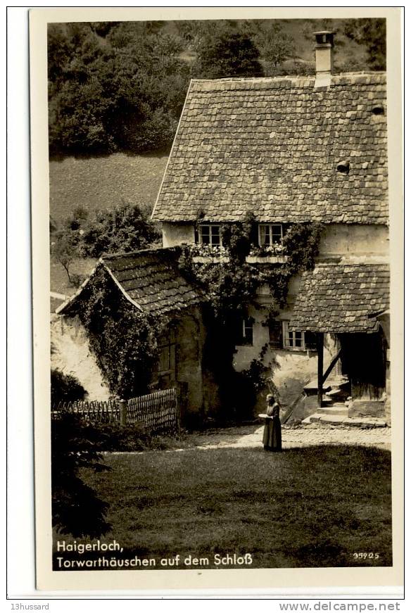Carte Postale Ancienne Allemagne - Haigerloch, Torwarthäuschen Auf Dem Schloss - Haigerloch