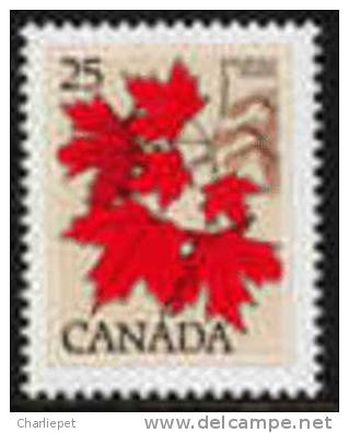 CANADA 1977 25 Cent Sugar Maple Issue Scott # 719 - Ongebruikt