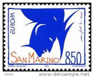 REPUBBLICA DI SAN MARINO - ANNO 1993 - EUROPA - NUOVI MNH ** - Unused Stamps